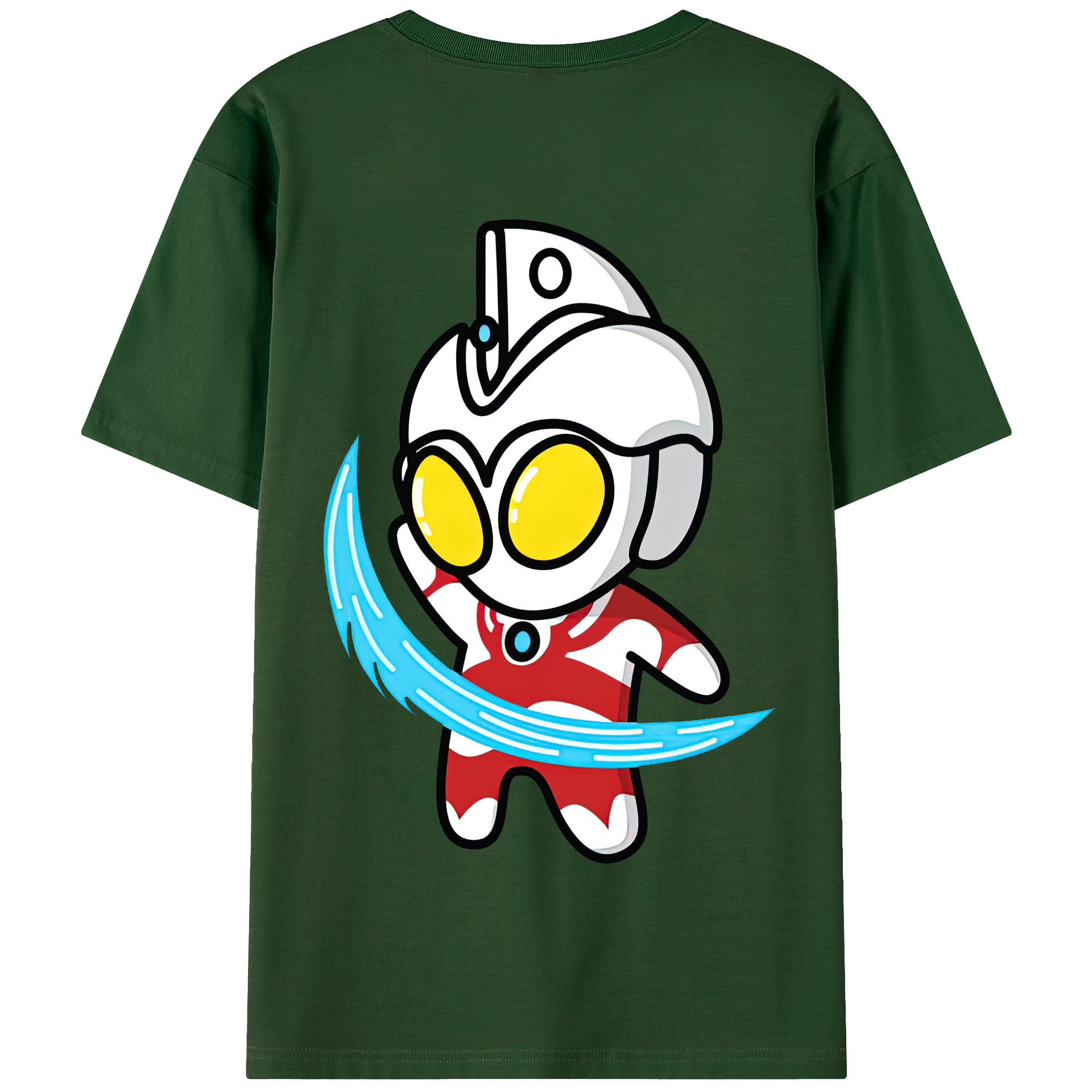 （画像用） ウルトラマン Ultraman 綿100％半袖Tシャツ（背面プリント）